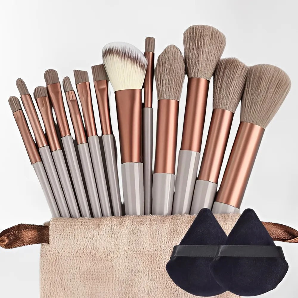 13 Piece Makeup Brush Set