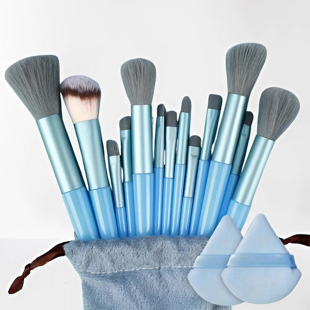 13 Piece Makeup Brush Set