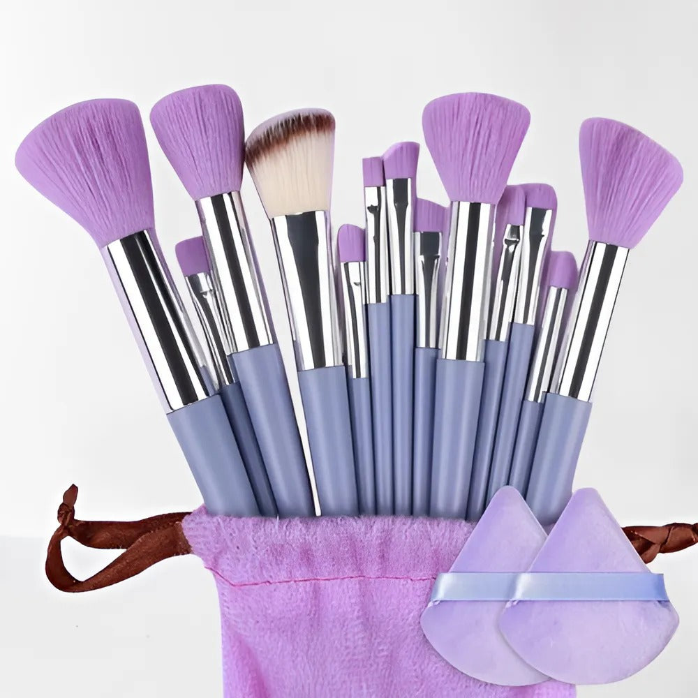 13 Piece Makeup Brush Set